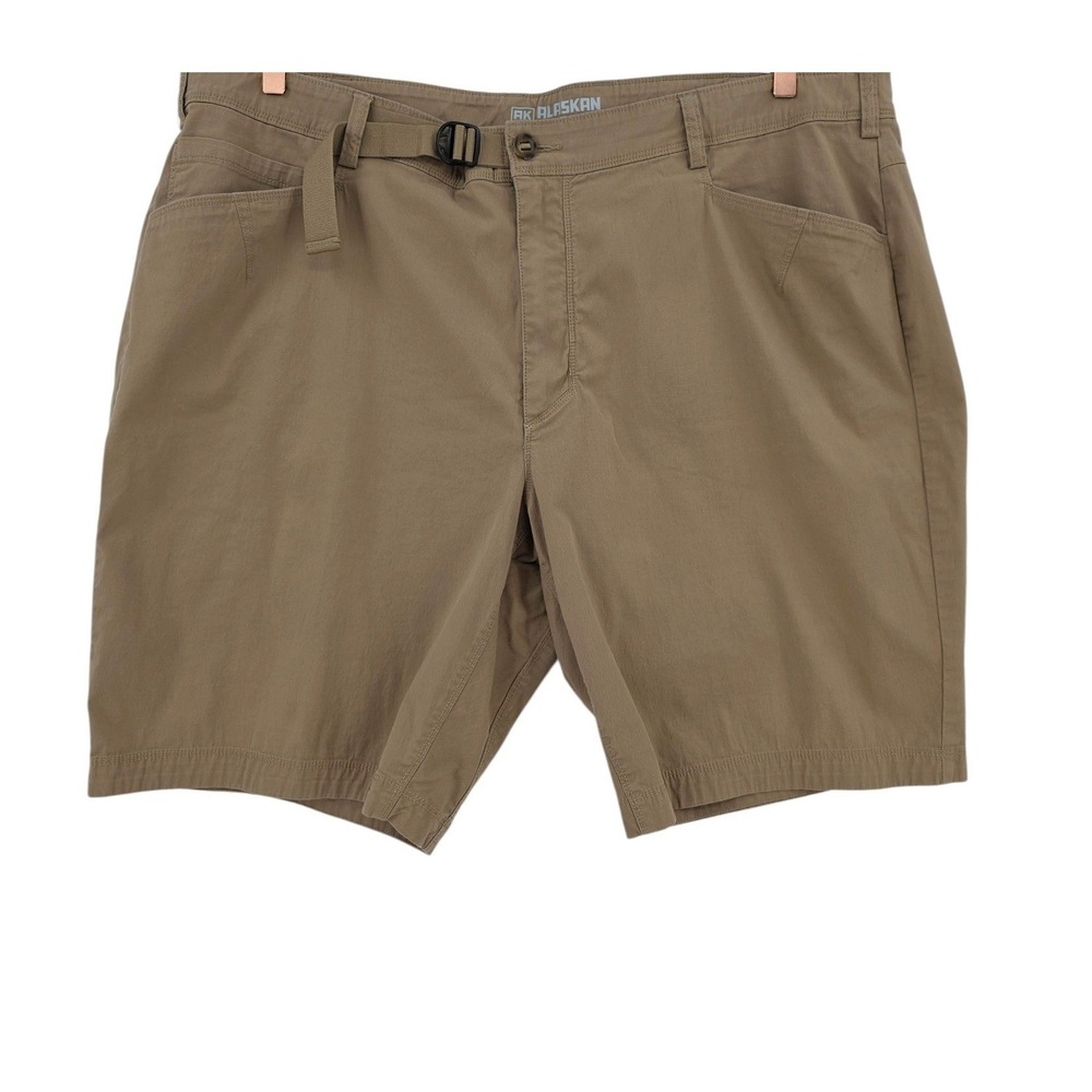 Duluth Trading Co Alaskan Hardgear Mens 44 Free Rein Shorts in Tan